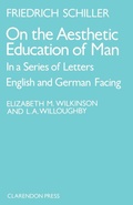 Cover: On the Aesthetic Education of Man - Oxford University Press