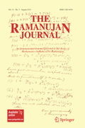 Bild: The Ramanujan Journal - Springer