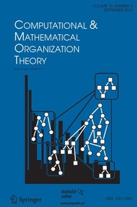 Abbildung von: Computational and Mathematical Organization Theory - Springer