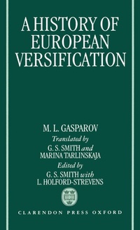 Enlarge image Cover: A History of European Versification - Clarendon Press