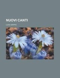 Cover: Nuovi Canti - Rarebooksclub.com