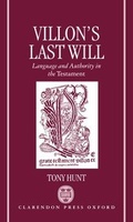 Cover: Villon's Last Will - Clarendon Press