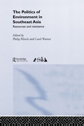 Cover: The Politics of Environment in Southeast Asia - Routledge