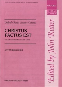 Enlarge image Cover: Christus factus est - Oxford University Press