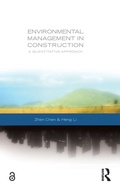 Cover: Environmental Management in Construction - Routledge