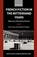 Cover: French Fiction in the Mitterrand Years - Oxford University Press