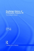 Cover: Routledge History of Philosophy Volume VII - Routledge