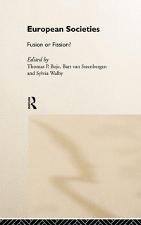 Enlarge image Cover: European Societies - Routledge