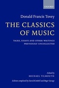 Cover: The Classics of Music - Oxford University Press