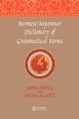 Cover: Burmese (Myanmar) Dictionary of Grammatical Forms - Routledge