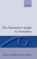 Cover: The Musician's Guide to Acoustics - Oxford University Press