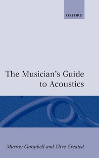 Enlarge image Cover: The Musician's Guide to Acoustics - Oxford University Press