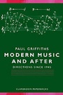 Cover: Modern Music and After - Oxford University Press