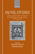 Cover: Fauvel Studies - Oxford University Press