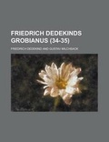 Cover: Friedrich Dedekinds Grobianus (34-35) - Rarebooksclub.com