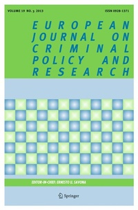Abbildung von: European Journal on Criminal Policy and Research - Springer