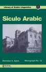Cover: Siculo Arabic - Kegan Paul