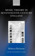 Cover: Music Theory in Seventeenth-Century England - Oxford University Press
