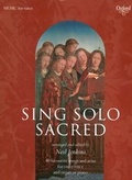 Cover: Sing Solo Sacred - Oxford University Press