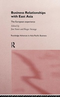 Cover: Business Relationships with East Asia - Routledge
