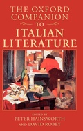 Cover: The Oxford Companion to Italian Literature - Oxford University Press