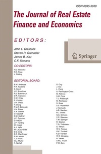 Abbildung von: The Journal of Real Estate Finance and Economics - Springer