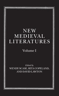 Cover: New Medieval Literatures - Oxford University Press