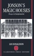 Cover: Jonson's Magic Houses - Oxford University Press