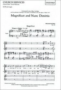 Enlarge image Cover: Magnificat and Nunc Dimittis (Op. 53) - Oxford University Press