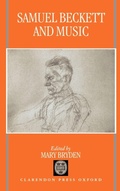 Cover: Samuel Beckett and Music - Clarendon Press
