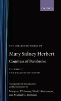 Cover: The Collected Works of Mary Sidney Herbert, Countess of Pembroke: Volume II: The Psalmes of David - Clarendon Press