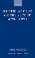 Cover: British Writing of the Second World War - Clarendon Press