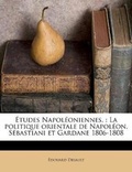 Cover: ?tudes Napol?oniennes. - Nabu Press
