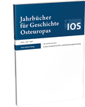 Abbildung von: Jahrbücher für Geschichte Osteuropas (JBfGOE) - Franz Steiner Verlag