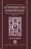 Cover: Authorship and Appropriation - Oxford University Press