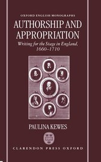 Enlarge image Cover: Authorship and Appropriation - Oxford University Press