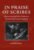 Cover: In Praise of Scribes - Oxford University Press