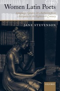 Cover: Women Latin Poets - Oxford University Press