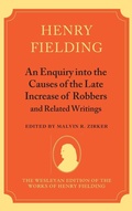 Cover: An Enquiry into the Causes of the Late Increase of Robbers, and Related Writings - Clarendon Press