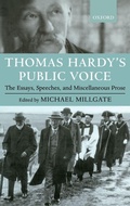 Cover: Thomas Hardy's Public Voice - Oxford University Press
