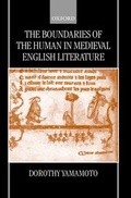 Cover: The Boundaries of the Human in Medieval English Literature - Oxford University Press