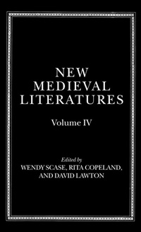 Enlarge image Cover: New Medieval Literatures - Oxford University Press