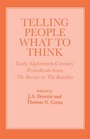 Cover: Telling People What to Think - Routledge