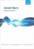 Cover: String Quartet No. 1: Score and Parts - Oxford University Press