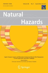 Abbildung von: Natural Hazards - Springer