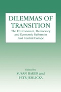 Cover: Dilemmas of Transition - Routledge