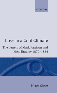 Enlarge image Cover: Love in a Cool Climate - Oxford University Press
