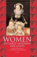 Cover: Women in Early Modern England 1550-1720 - Clarendon Press
