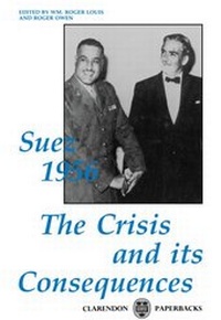 Enlarge image Cover: Suez 1956 - Clarendon Press