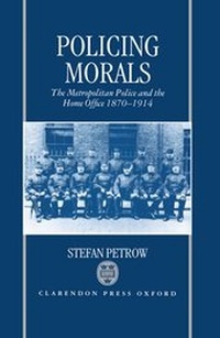 Abbildung von: Policing Morals - Clarendon Press